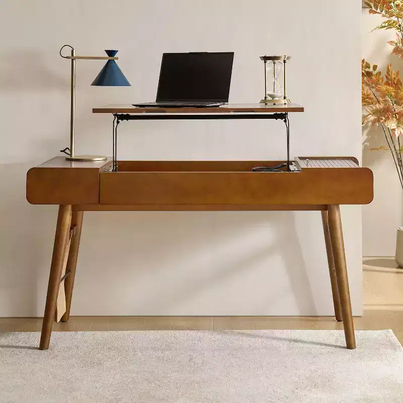 Vince Bureau Moderne du Milieu du Siècle 60 avec Plateau Réglable en Hauteur|HULALA HOME-ACORN