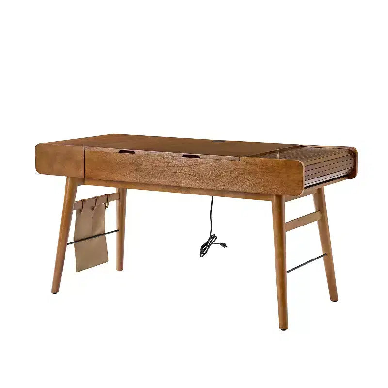 Vince Mid-Century Modern 60 Desk with Height Adjustable Desktop|HULALA HOME-ACORN
