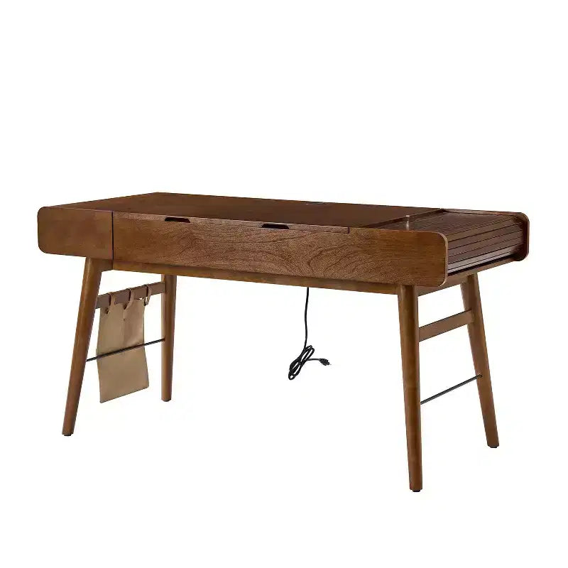 Vince Bureau Moderne du Milieu du Siècle 60 avec Plateau Réglable en Hauteur|HULALA HOME-ACORN