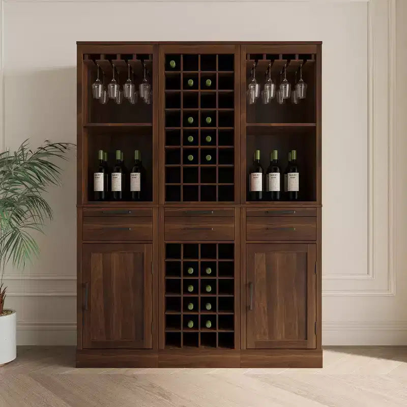 Meuble de rangement modulaire Okak, Armoire, Buffet de rangement, Buffet pour salon, chambre, bureau