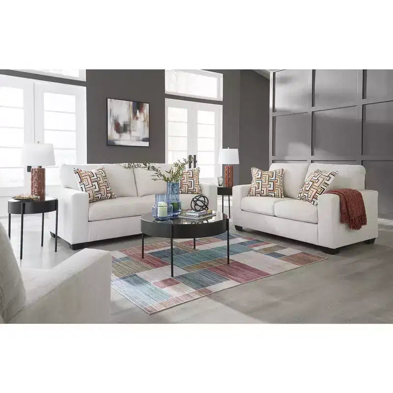 Ensemble de 3 tables basses en verre Ardoline de Signature Design by Ashley avec tables d'appoint – Fini noir mat