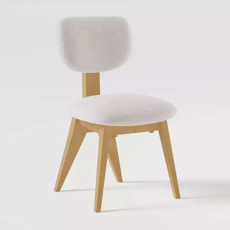 MAYEERTY Chaises de salle à manger, lot de 2, pieds en bois naturel, pour salle à manger