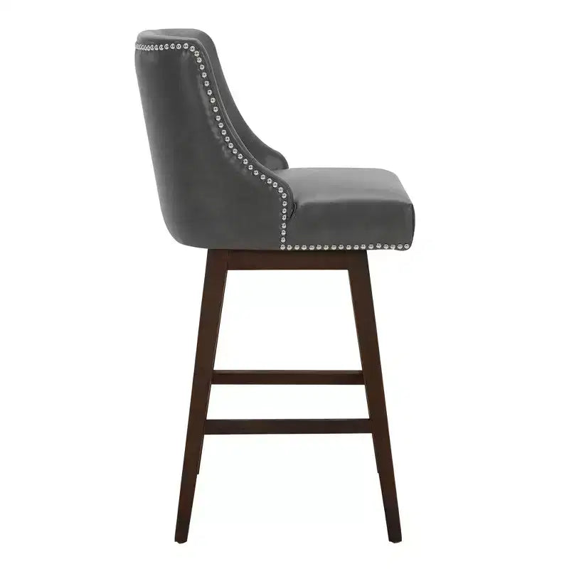 Spruce&Spring Lot de 30 tabourets de bar pivotants rembourrés, hauteur bar