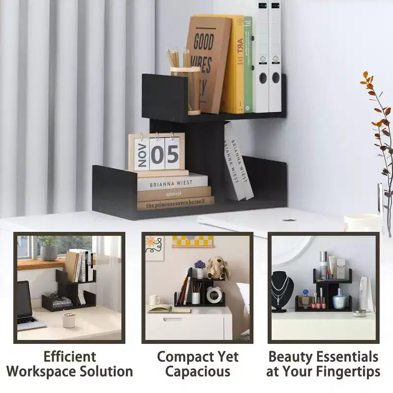 HOMLUX Organisateur de Rangement de Bureau Étagère Présentoir Rack de Cuisine Chambre d'Enfant Fournitures de Bureau
