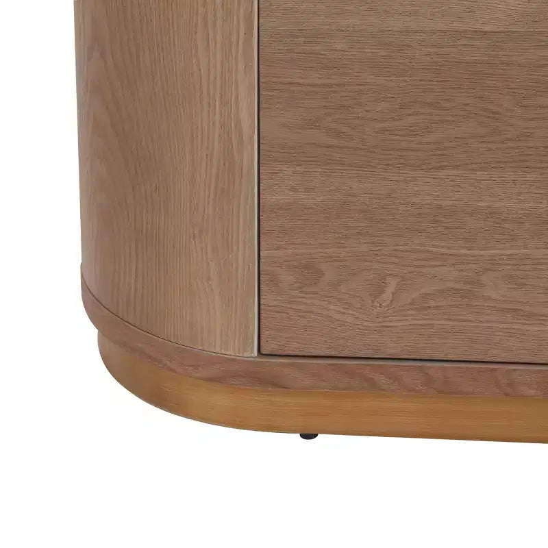 Christopher Knight Home Arvenia, buffet bahut moderne de 148 cm avec 4 portes et étagères réglables