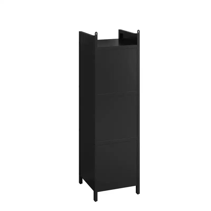 Okak Meuble de Rangement Moderne à 3/4 Niveaux, Armoire Autoportante pour Salle de Bain, Salon, Chambre et Cuisine
