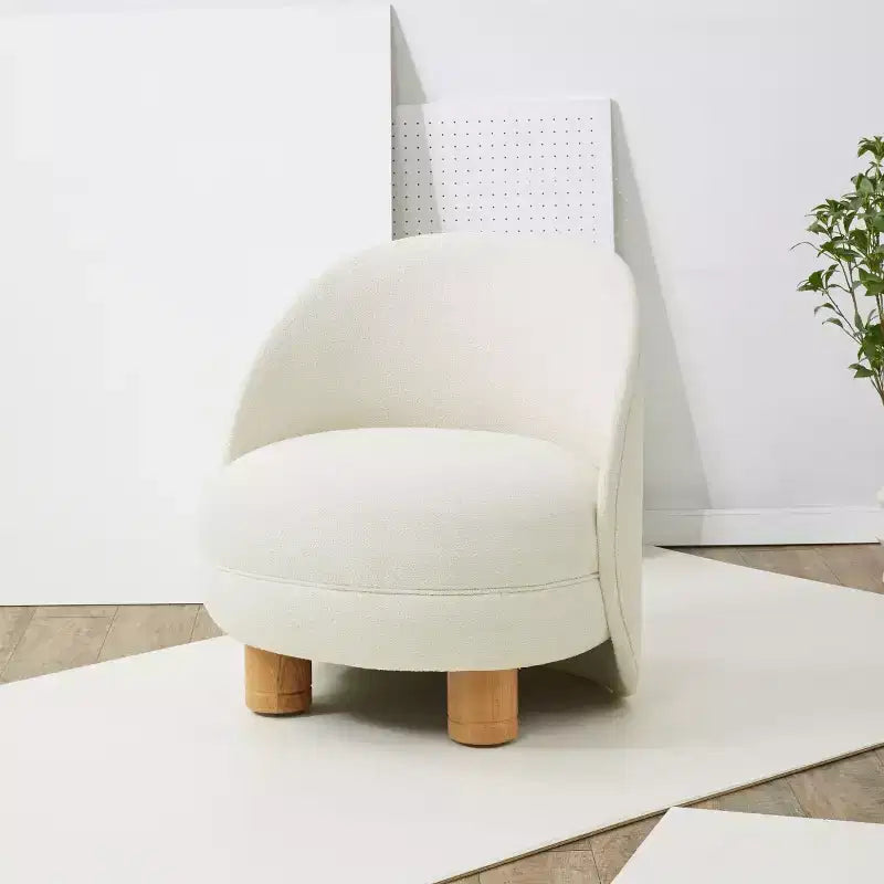 Fauteuil d'appoint Gracelyn Boucle - SFV5123 - Ivoire/Naturel - Safavieh Couture