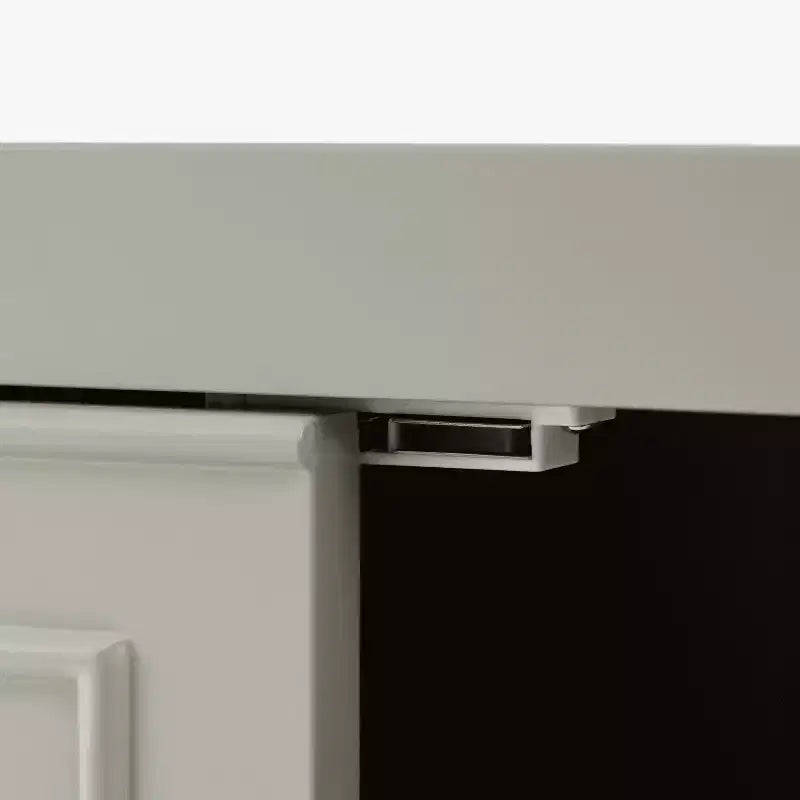 MAYEERTY Armoire de Rangement de Salle de Bain en Bois, Meuble Mural pour la Maison, Petits Espaces, Gris, 66 x 56 x 20 cm
