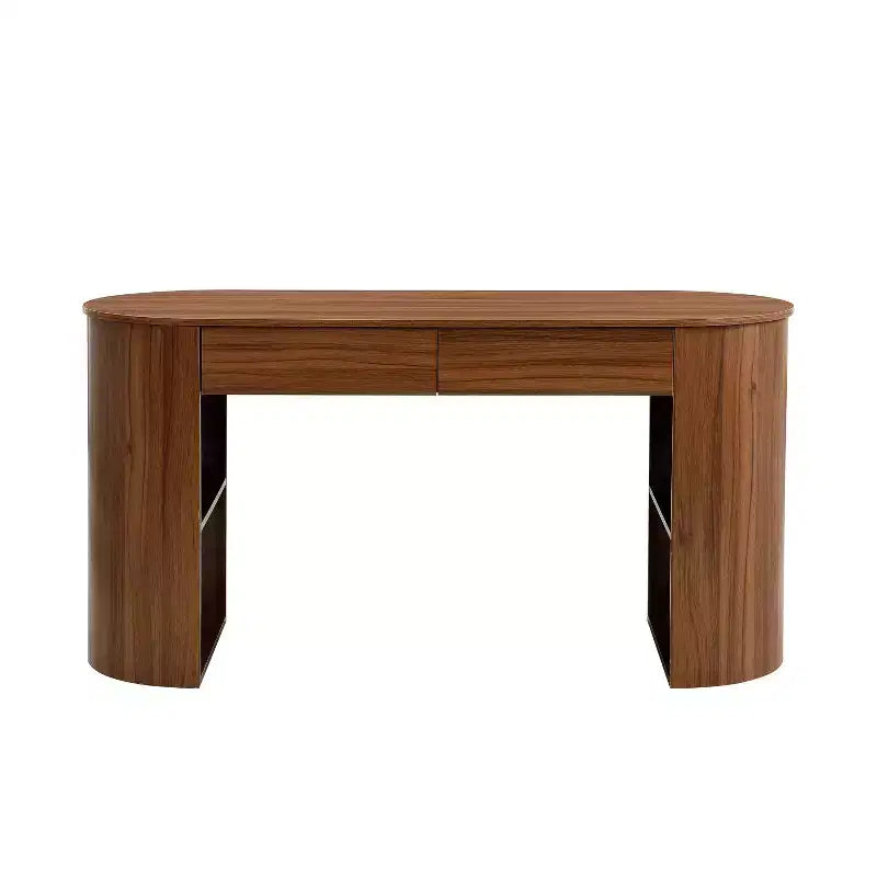Bureau d'écriture moderne en bois Olivia Christopher Knight Home avec tiroirs et étagères