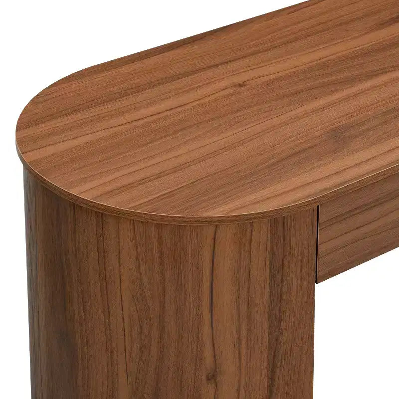 Bureau d'écriture moderne en bois Olivia Christopher Knight Home avec tiroirs et étagères