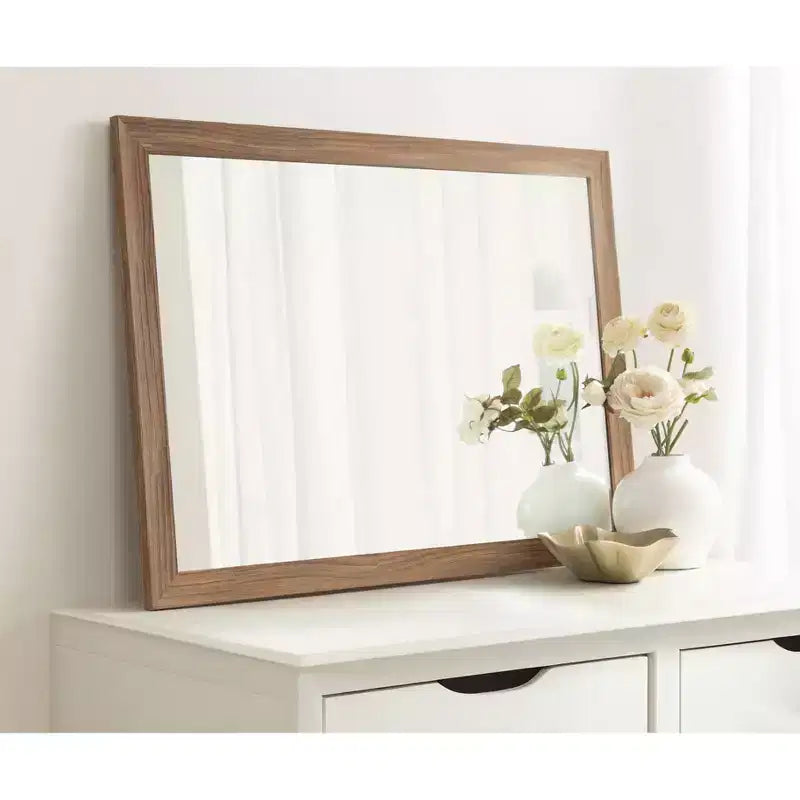 Miroir mural rectangulaire Kate and Laurel Travon pour salle de bain