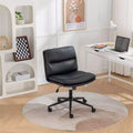 Okak – Fauteuil de bureau réglable en hauteur, chaise pivotante extra-large avec assise et dossier rembourrés, chaise d'ordinateur pour bureau, coiffeuse