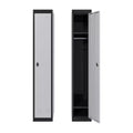 COZONY 72 Heavy-Duty Steel Locker with Keys, Industrial Storage Cabinet with Adjustable Shelves & Ventilation for Gym, Office, School, Home Use