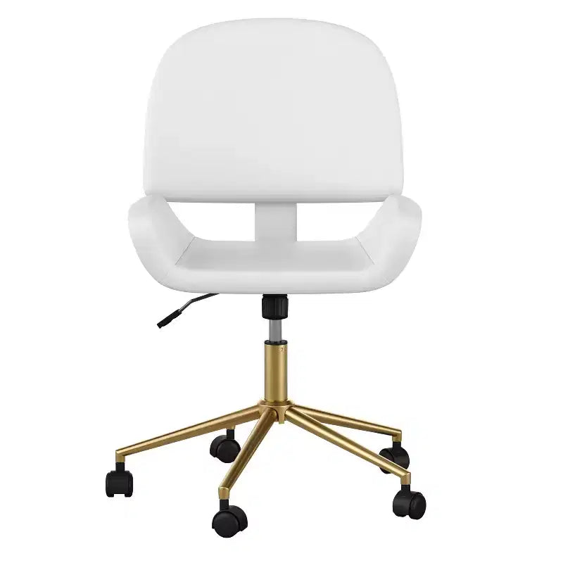 Chaise de bureau rembourrée Tyla Martha Stewart