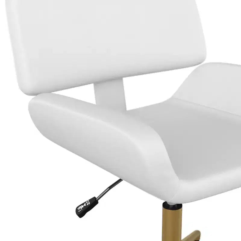Chaise de bureau rembourrée Tyla Martha Stewart