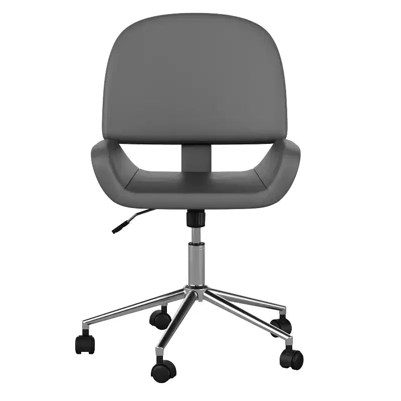 Chaise de bureau rembourrée Tyla Martha Stewart