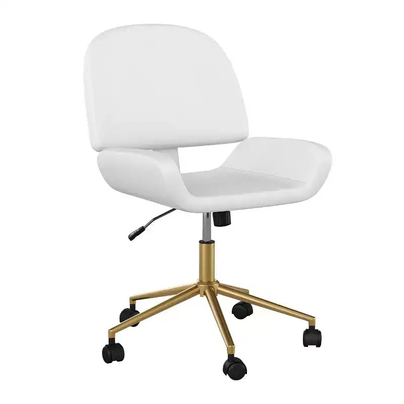 Chaise de bureau rembourrée Tyla Martha Stewart