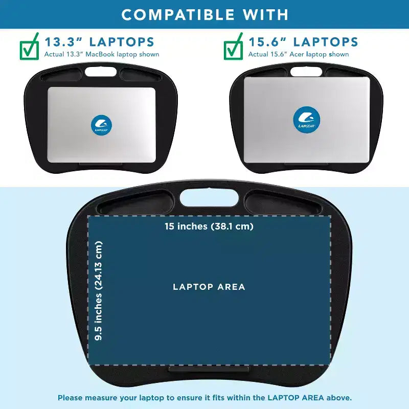 LAPGEAR MyDesk Plateau pour Ordinateur Portable