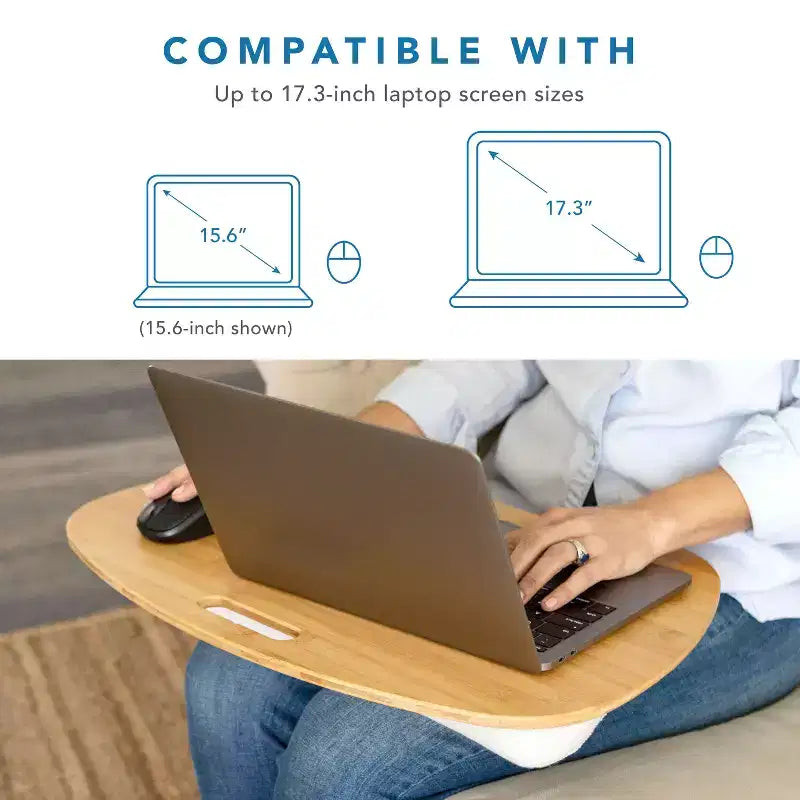 Tablette de lit en bambou LAPGEAR