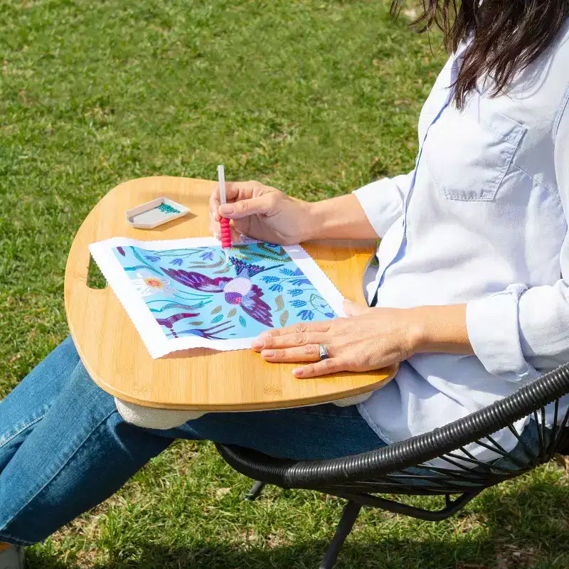 Tablette de lit en bambou LAPGEAR