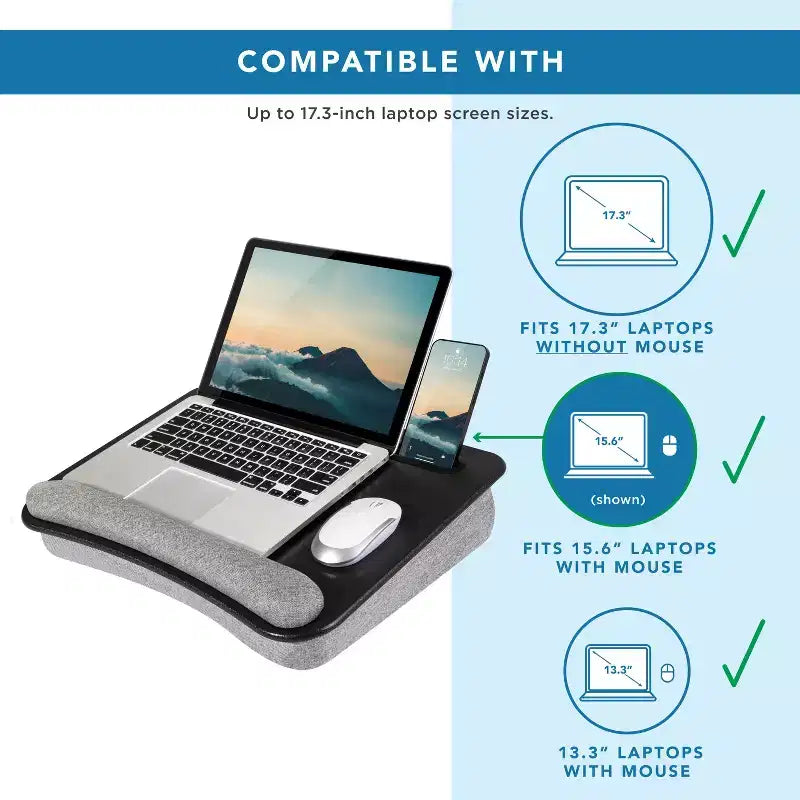 Support portable LAPGEAR pour ordinateur portable