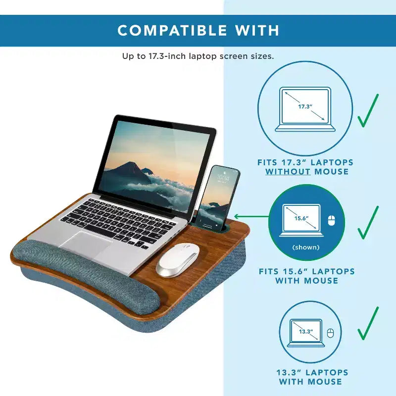 Support portable LAPGEAR pour ordinateur portable