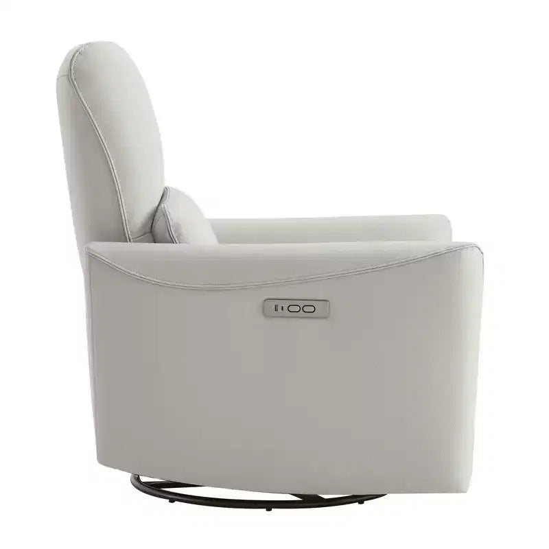 Fauteuil inclinable pivotant et coulissant Spruce & Spring Power avec ports USB