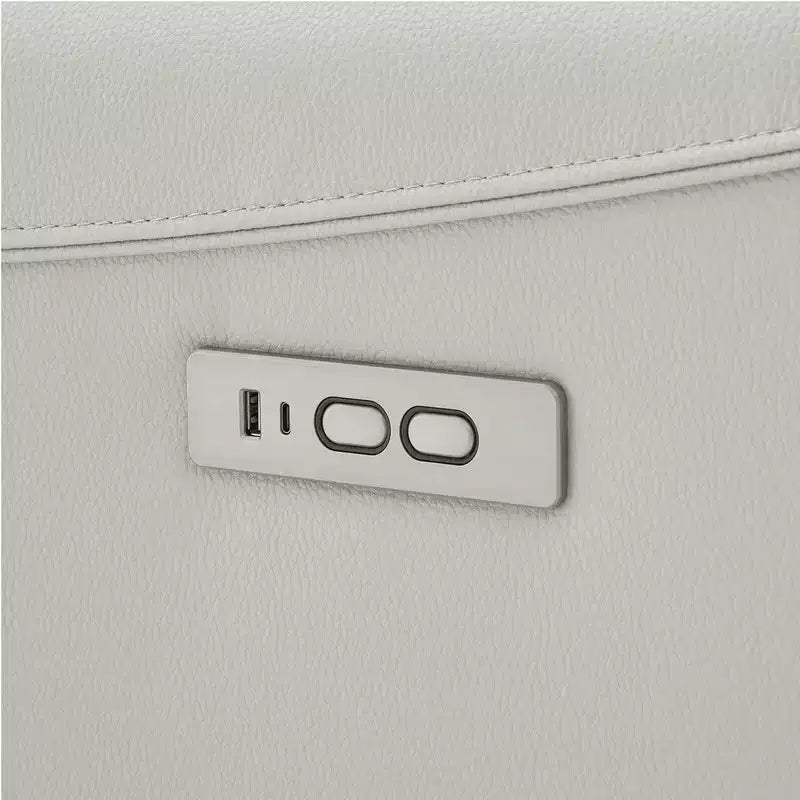 Fauteuil inclinable pivotant et coulissant Spruce & Spring Power avec ports USB