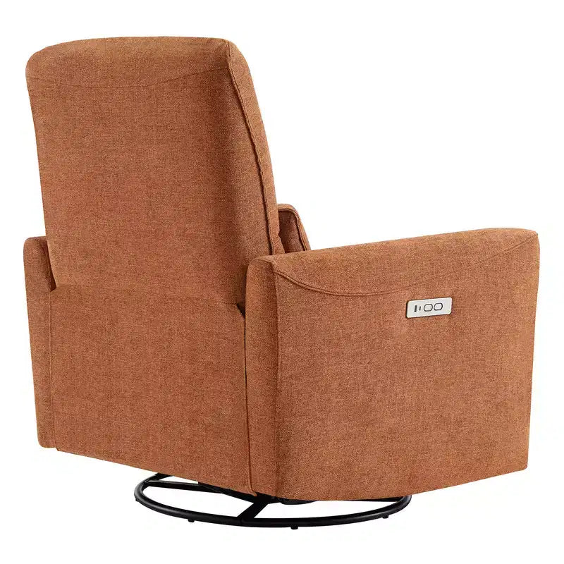 Fauteuil inclinable pivotant et coulissant Spruce & Spring Power avec ports USB
