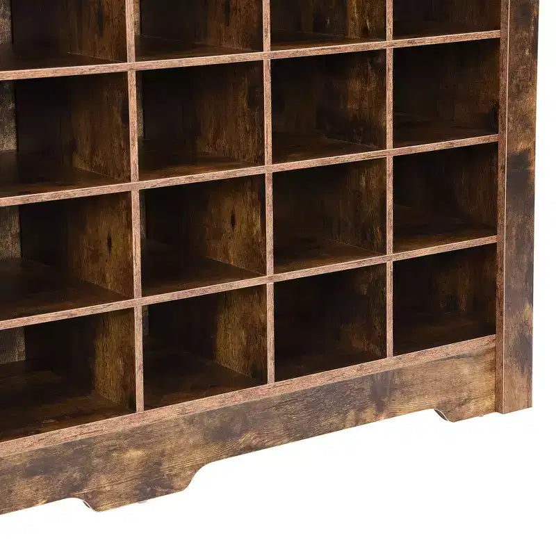 Meuble à Chaussures Élégant Okak avec Base Courbe, Étagère à Chaussures pour 24 Paires, Rangement de Chaussures pour Entrée, Salon, Couloir