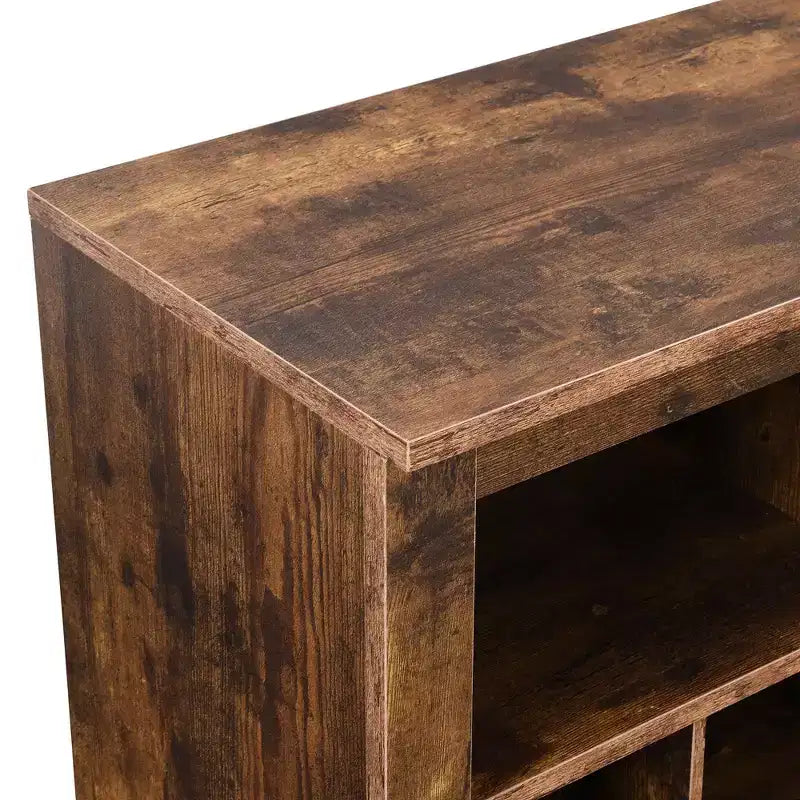 Meuble à Chaussures Élégant Okak avec Base Courbe, Étagère à Chaussures pour 24 Paires, Rangement de Chaussures pour Entrée, Salon, Couloir