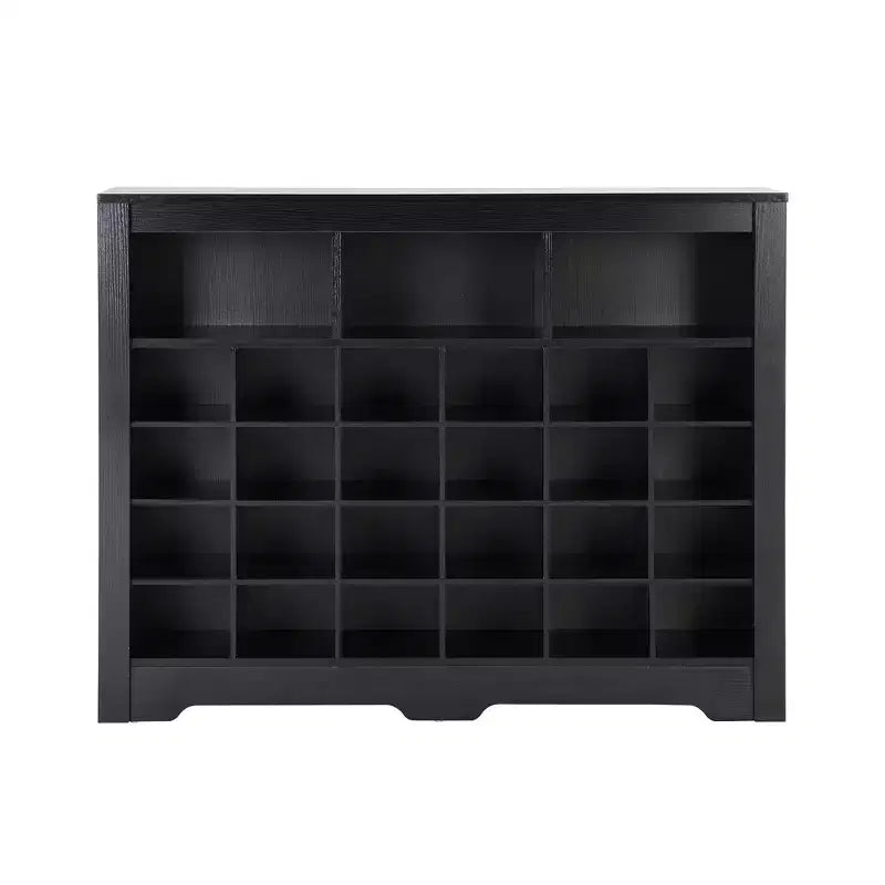 Meuble à Chaussures Élégant Okak avec Base Courbe, Étagère à Chaussures pour 24 Paires, Rangement de Chaussures pour Entrée, Salon, Couloir