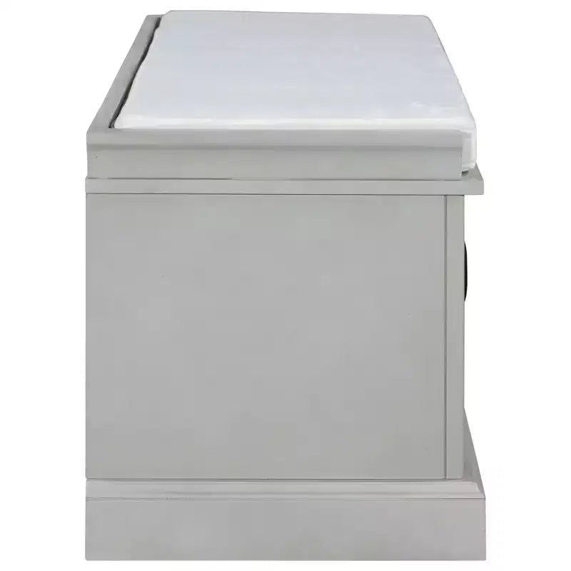 Meuble de rangement Okak, meuble d'appoint avec 2 tiroirs et 2 portes, meuble pour salon, couloir, entrée, vestibule