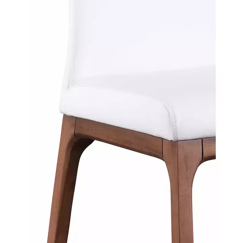 Chintaly Imports, tabouret de comptoir moderne avec base en bois massif