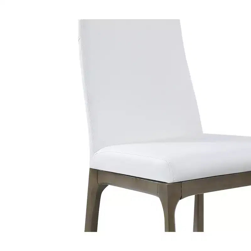 Chintaly Imports, tabouret de comptoir moderne avec base en bois massif