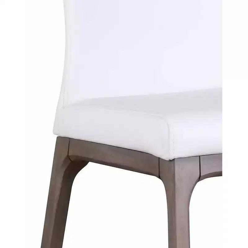 Chintaly Imports, tabouret de comptoir moderne avec base en bois massif
