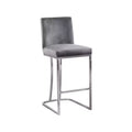 Meridian Furniture,Heidi Velvet Stool