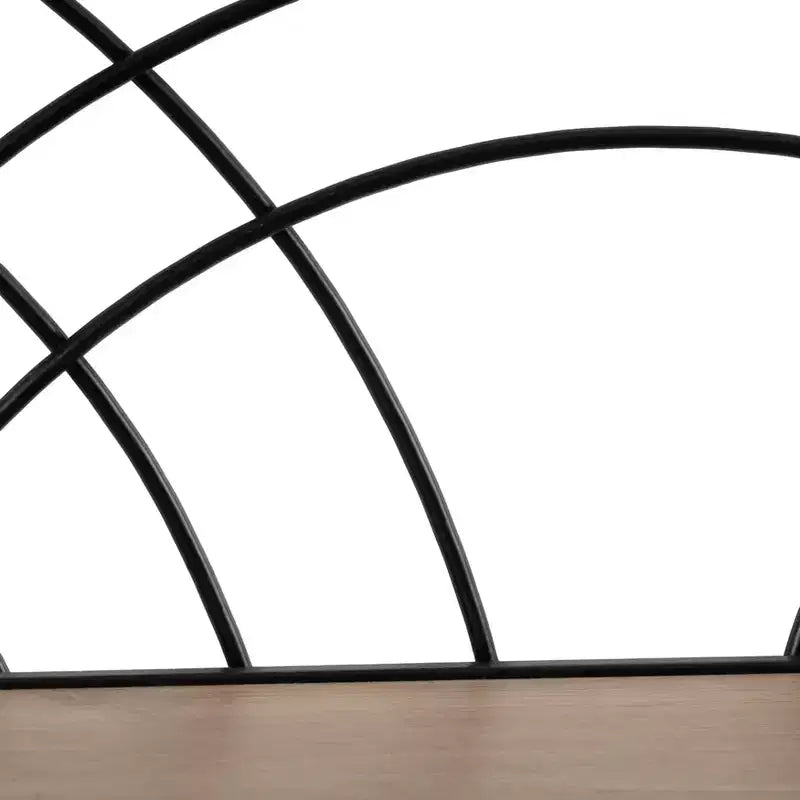 Pot de fleurs en céramique avec support en bois - Jardinière décorative pour plantes d'intérieur et d'extérieur, Décoration moderne pour la maison et le jardin - 8 Noir