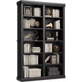 74.5 High Bookshelf, 6-Tier Double-Width Bookcase with 12 Compartments, Large Freestanding Bookcase for Living Room, Office, Library