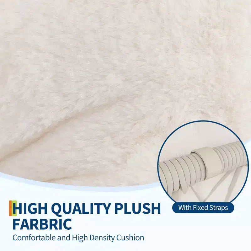 Fauteuil à bascule pivotant à 360° en rotin d'hiver, fauteuil de salon en osier tout temps avec coussin d'assise épais et base à bascule en métal pour l'intérieur et l'extérieur
