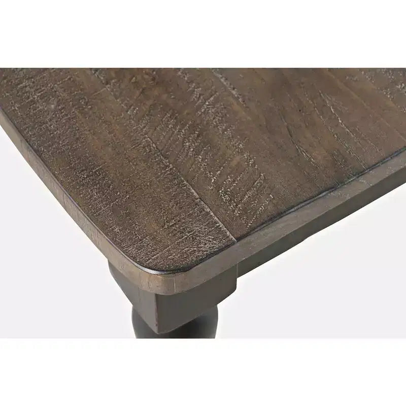 Jofran, chaises de salle à manger à dossier ajouré style ferme en pin recyclé Madison County (lot de 2)