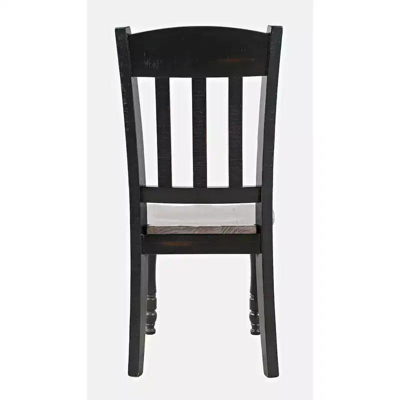 Jofran, chaises de salle à manger à dossier ajouré style ferme en pin recyclé Madison County (lot de 2)