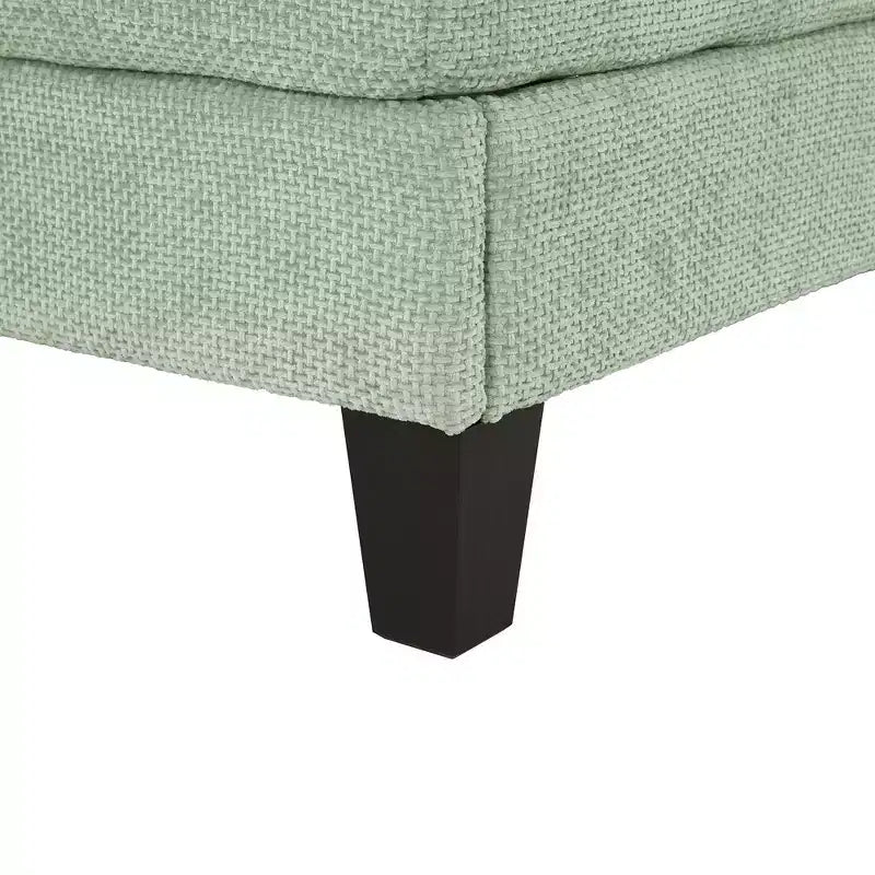 Canapé-méridienne réglable en chenille avec éclairage LED RVB