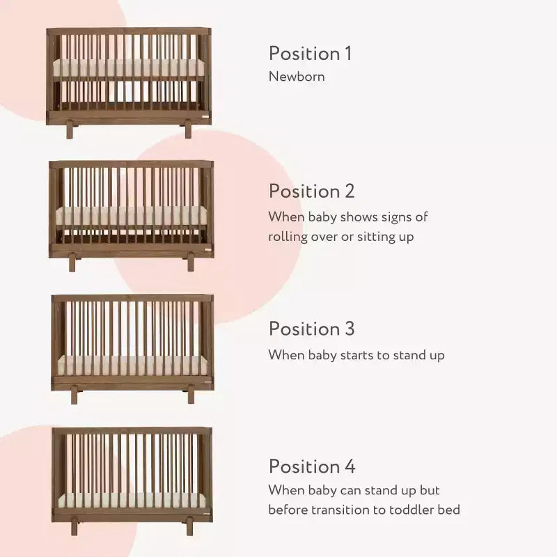 Lit de bébé convertible 4-en-1