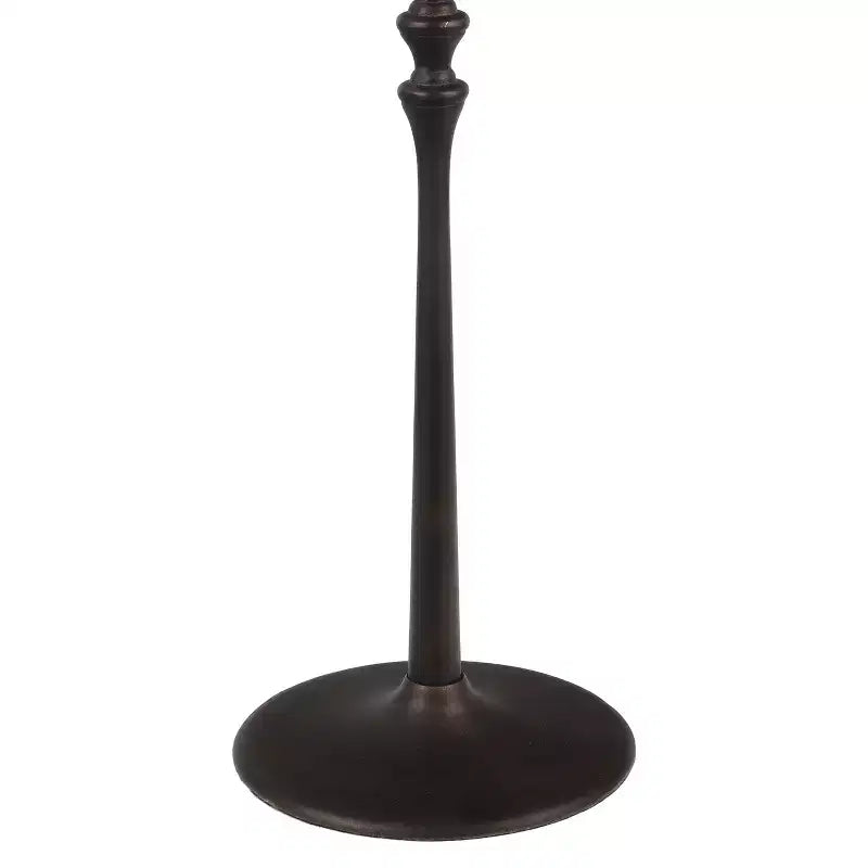 Table d'appoint ronde piédestal Art Déco, 49,5 cm H, métal, plusieurs finitions