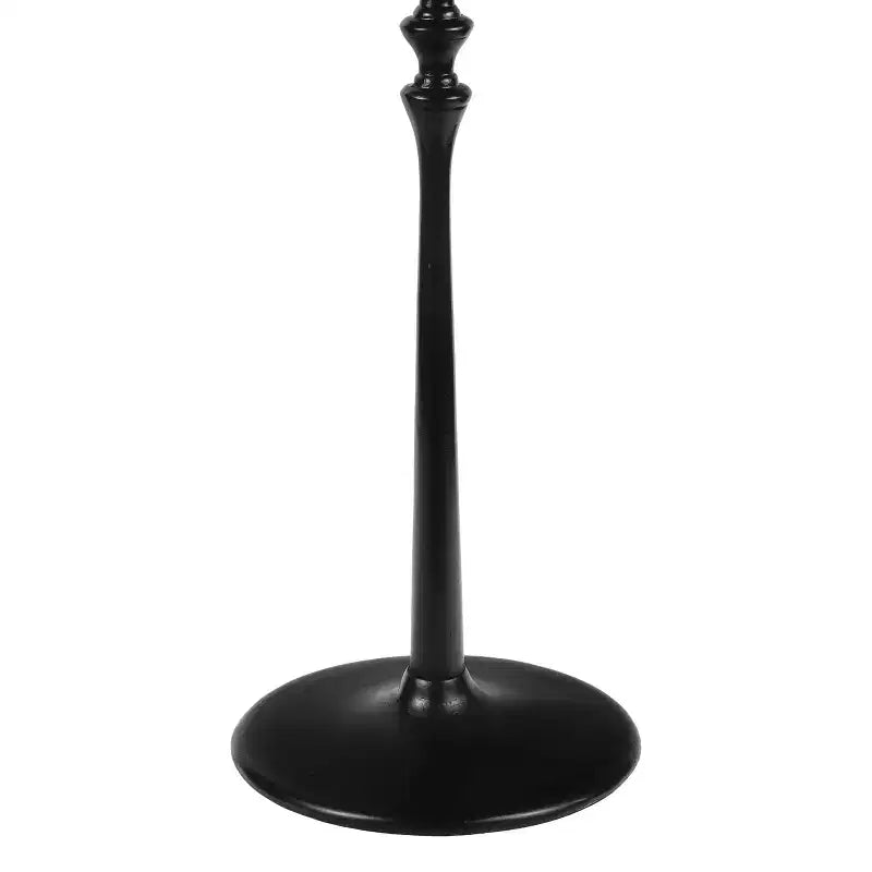 Table d'appoint ronde piédestal Art Déco, 49,5 cm H, métal, plusieurs finitions