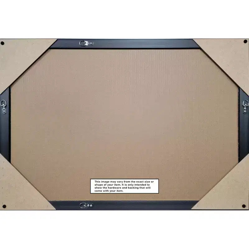 Miroir mural biseauté pour coiffeuse de salle de bain