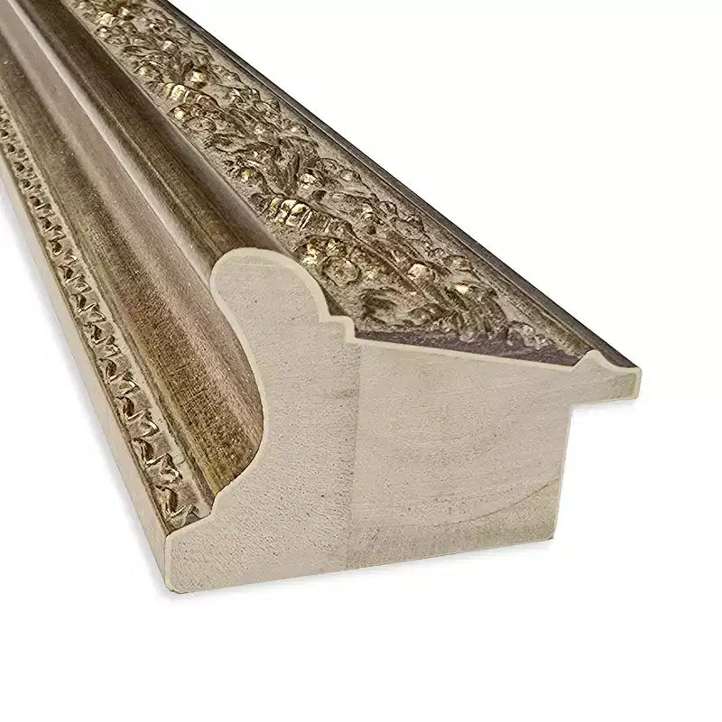 Miroir mural de salle de bain à cadre en bois – Sans biseau, plusieurs tailles