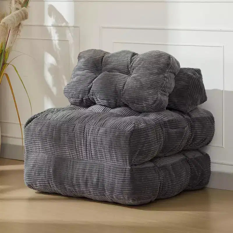 Canapé-lit pliant avec soutien oreiller – Fauteuil convertible
