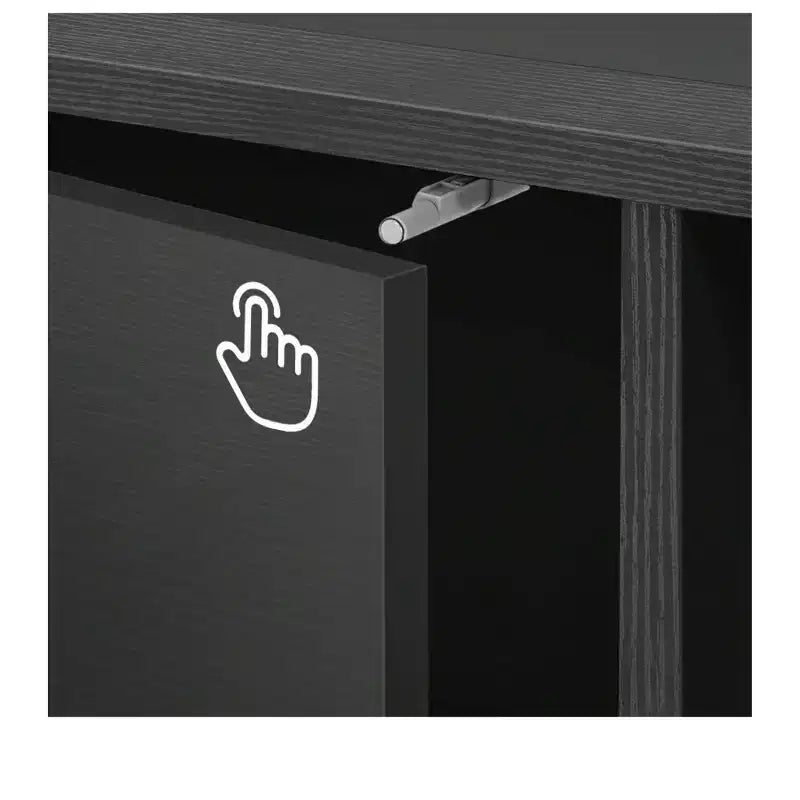 Meuble TV avec lumières LED et station de charge (jusqu'à 65")